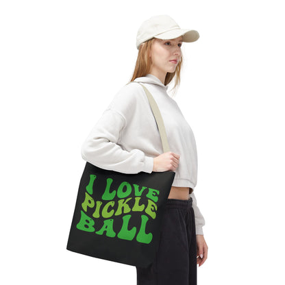 Pickleball Cute Tote Bag - I Love Pickleball