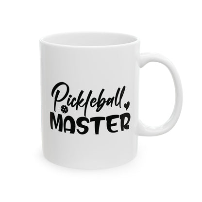 Pickleball Fun Mug - Pickleball Master White