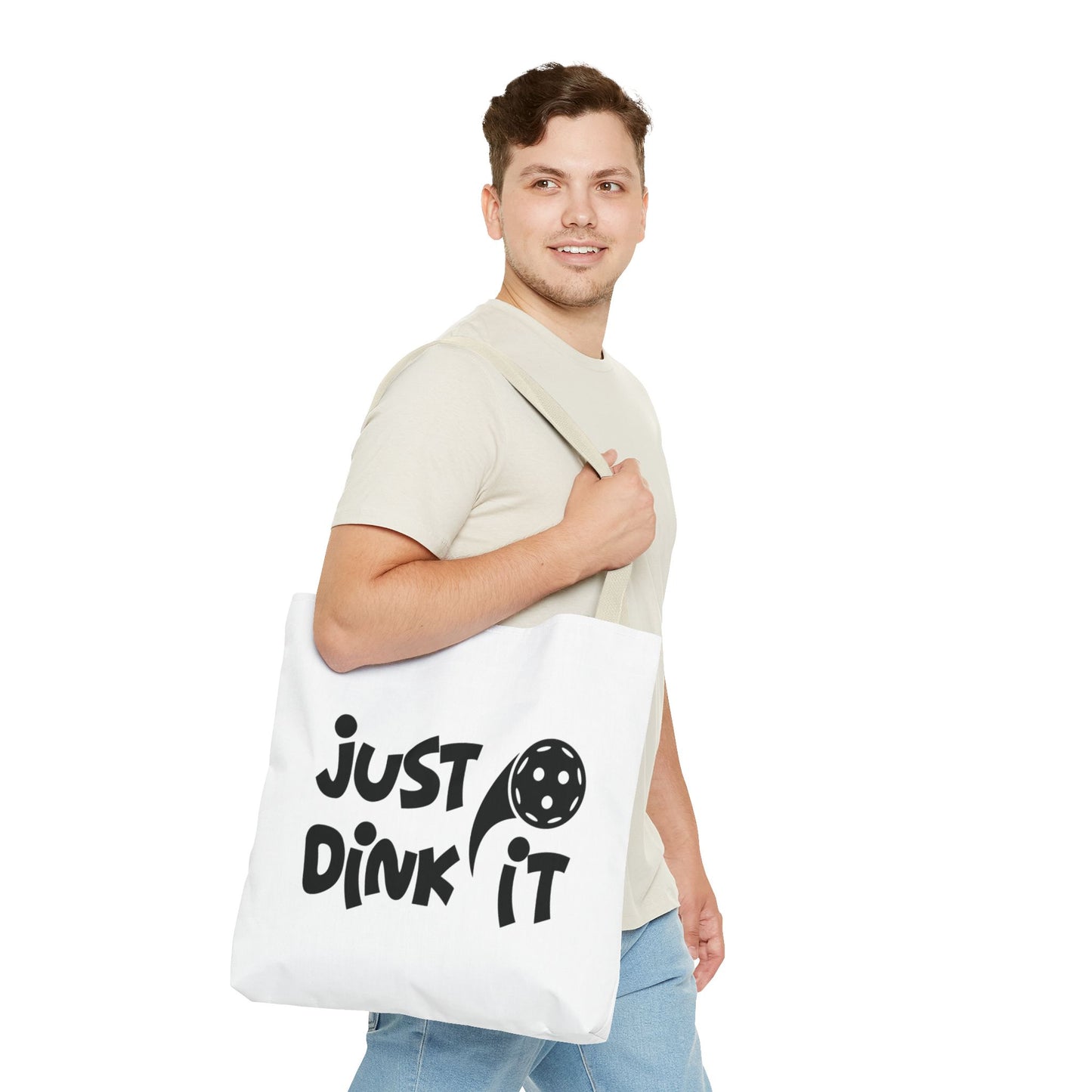 Pickleball Sporty Tote Bag - Just Dink It