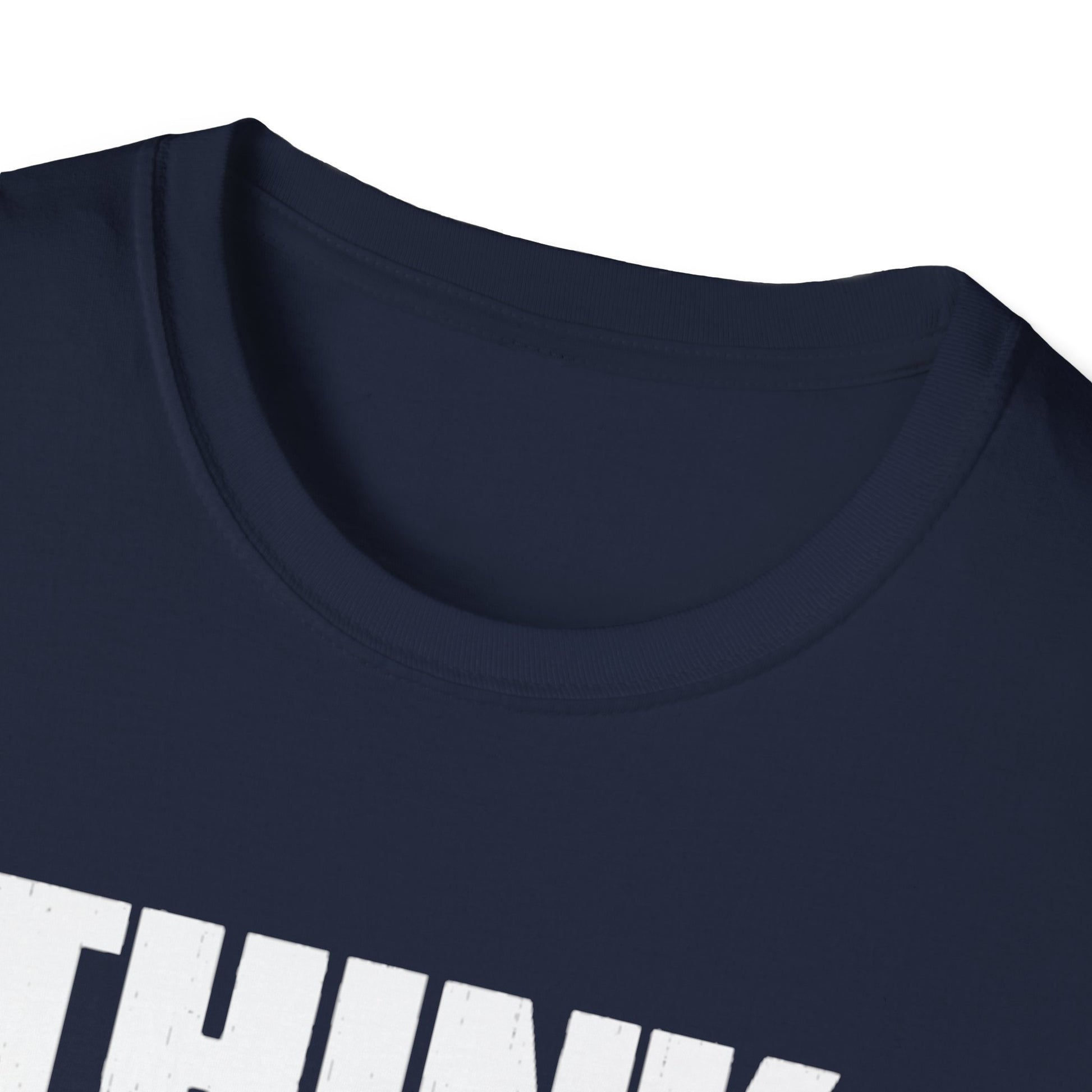 Men's Soft Pickleball T-shirt - Think Before You Dink