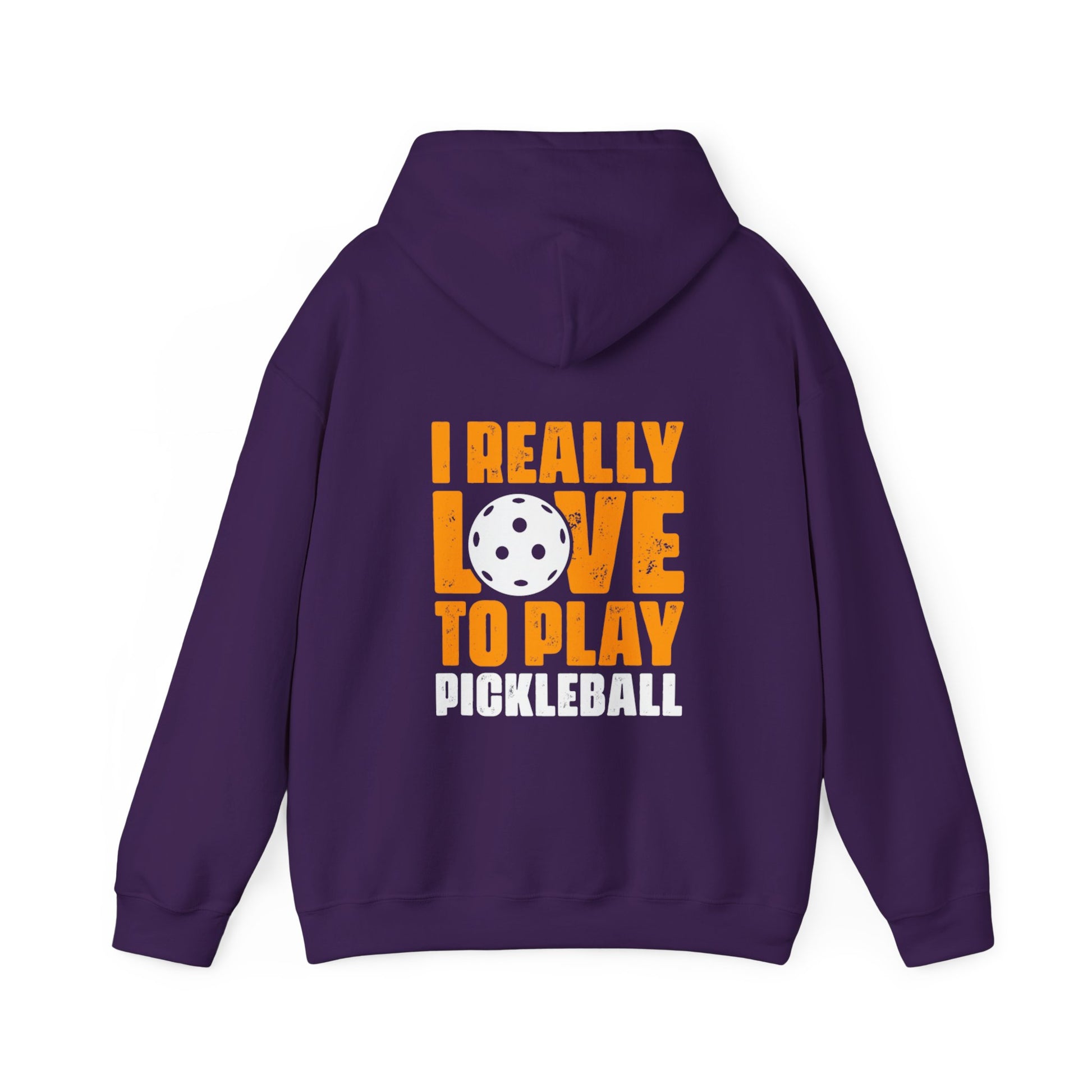 Women's Energetic Pickleball Hoodie - I Really Love to Play Pickleball
