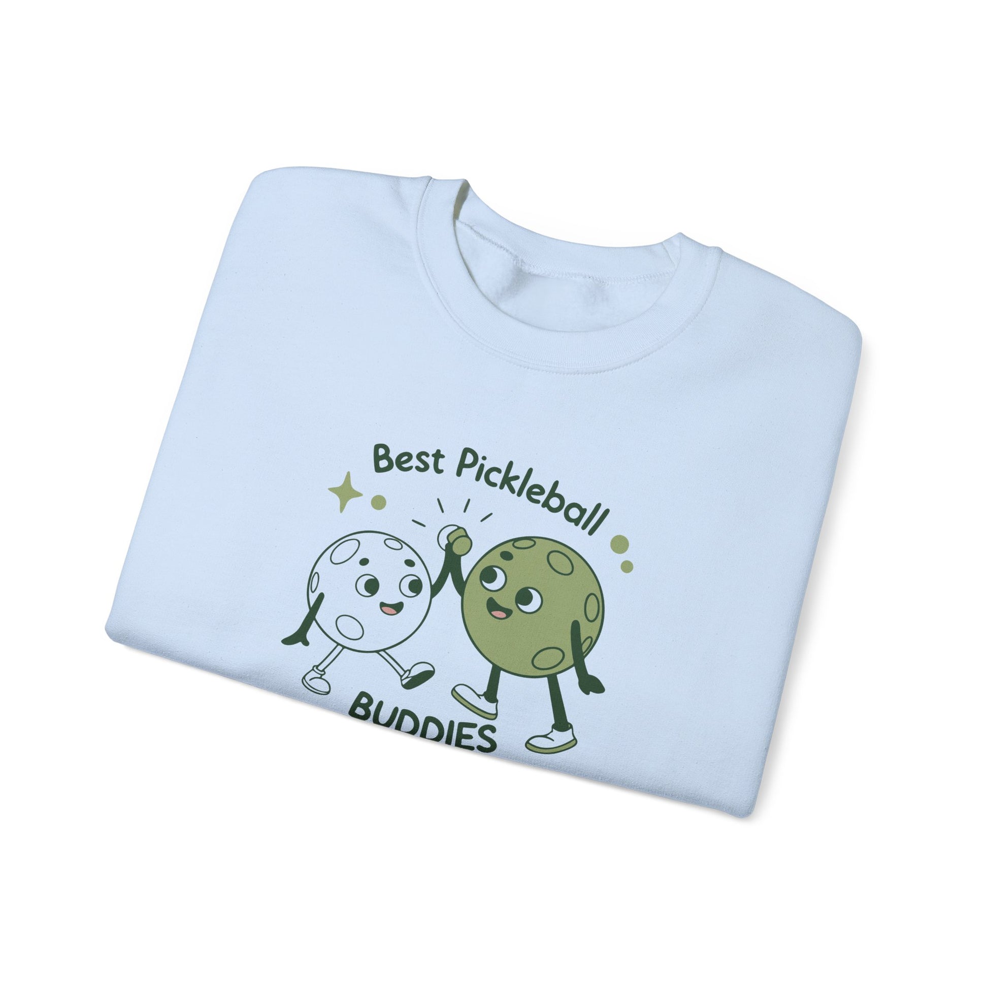 Women's Cute Pickleball Sweatshirt - Best Pickleball Buddies