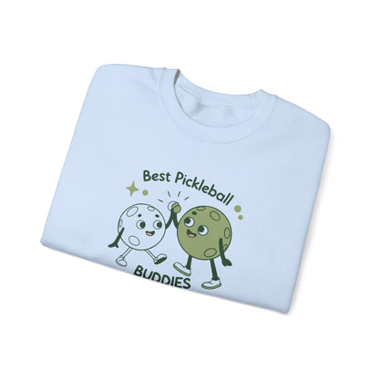 Women's Cute Pickleball Sweatshirt - Best Pickleball Buddies