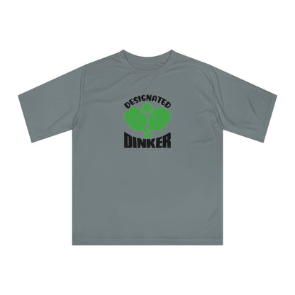 Men's Lightweight Pickleball T-shirt - Designated Dinker Gray