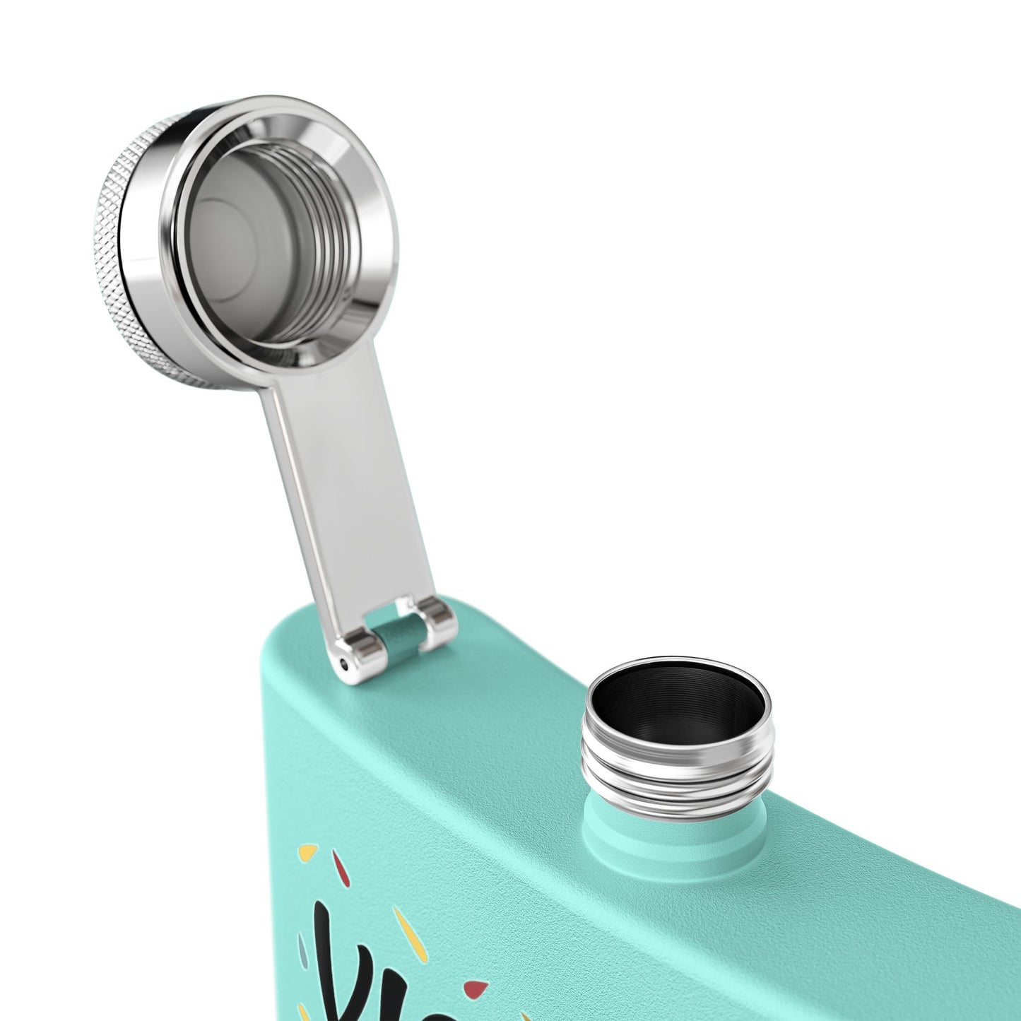 Pickleball Vibrant Flask - Victory is Ours