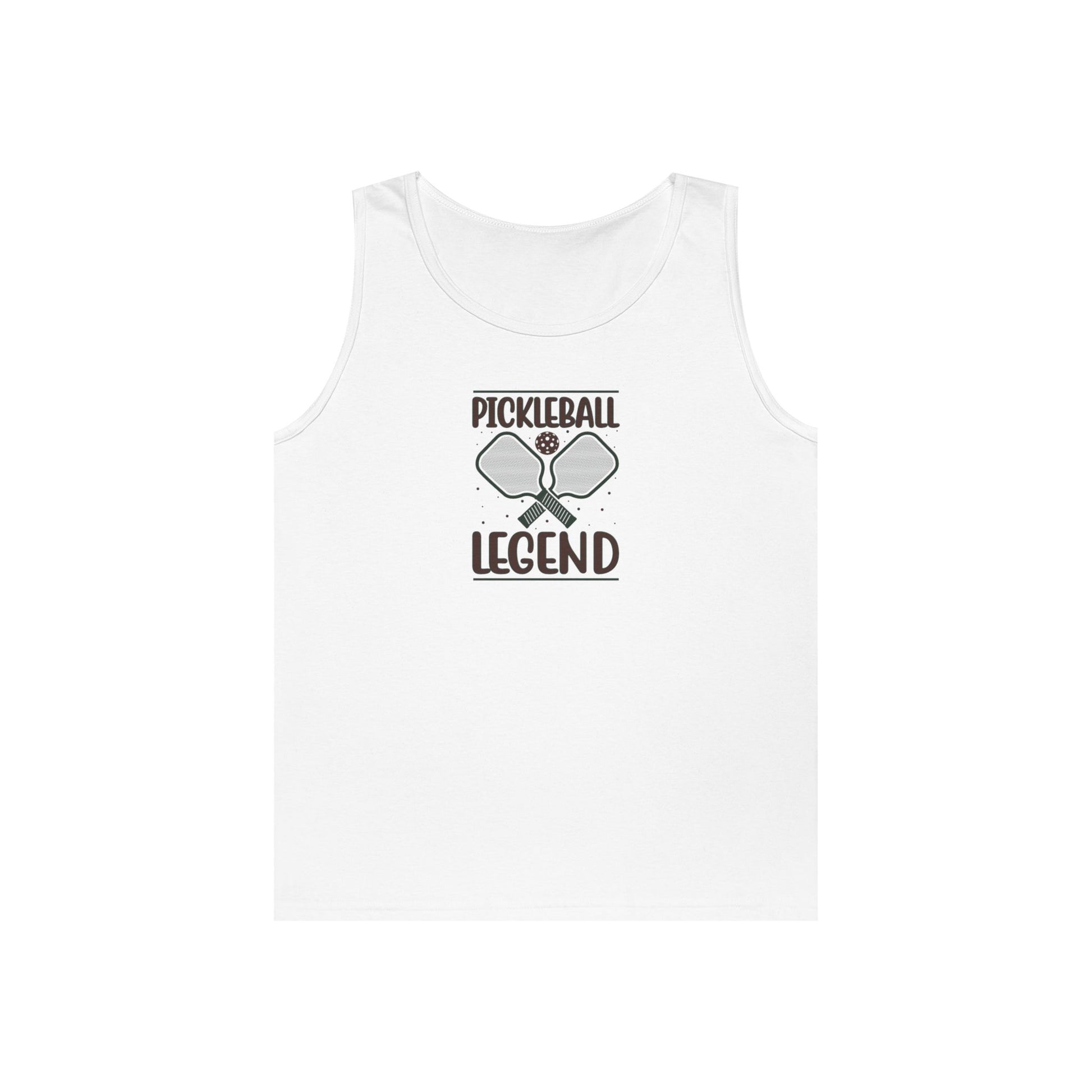 Women's Stylish Pickleball Tank Top - Pickleball Legend White