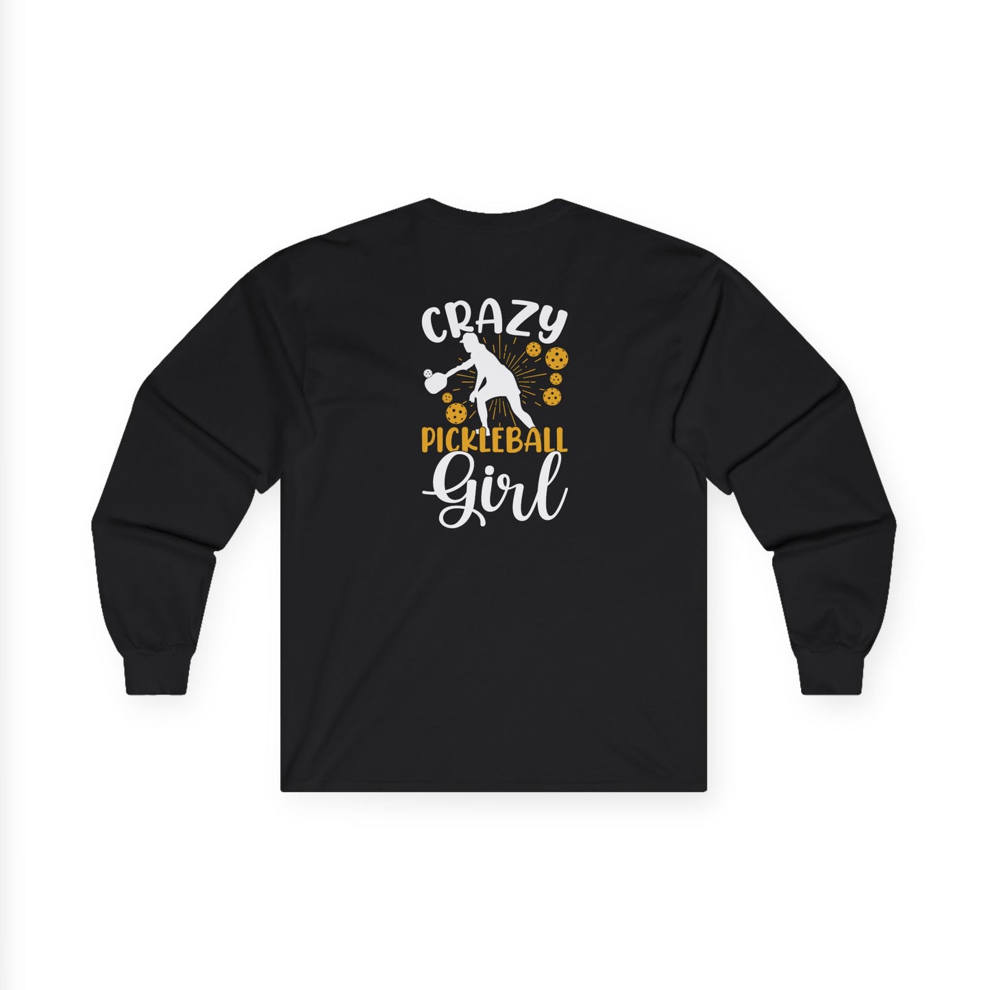 Women's Durable Pickleball Long Sleeves top - Crazy Pickleball Girl