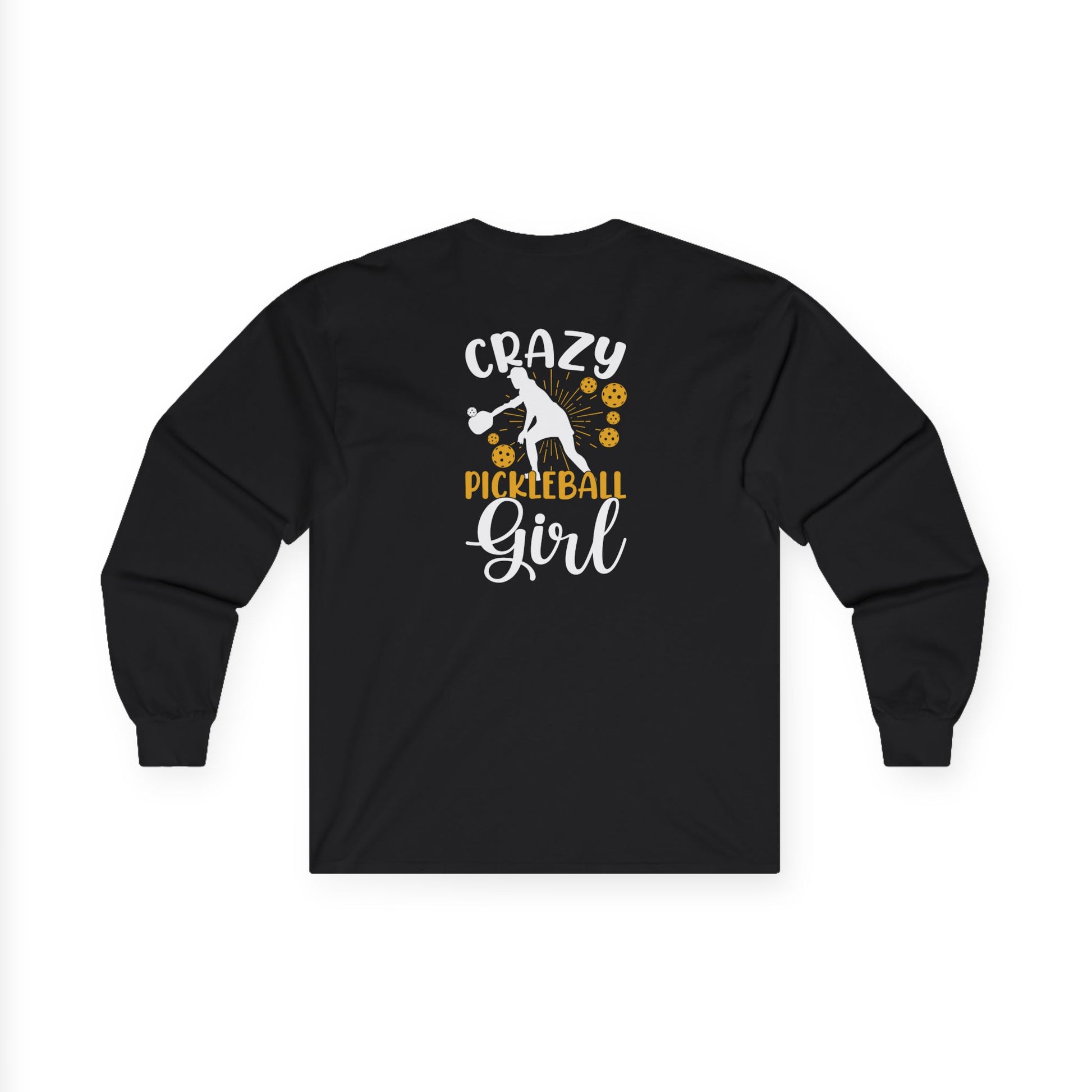 Women's Durable Pickleball Long Sleeves top - Crazy Pickleball Girl