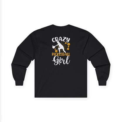 Women's Durable Pickleball Long Sleeves top - Crazy Pickleball Girl