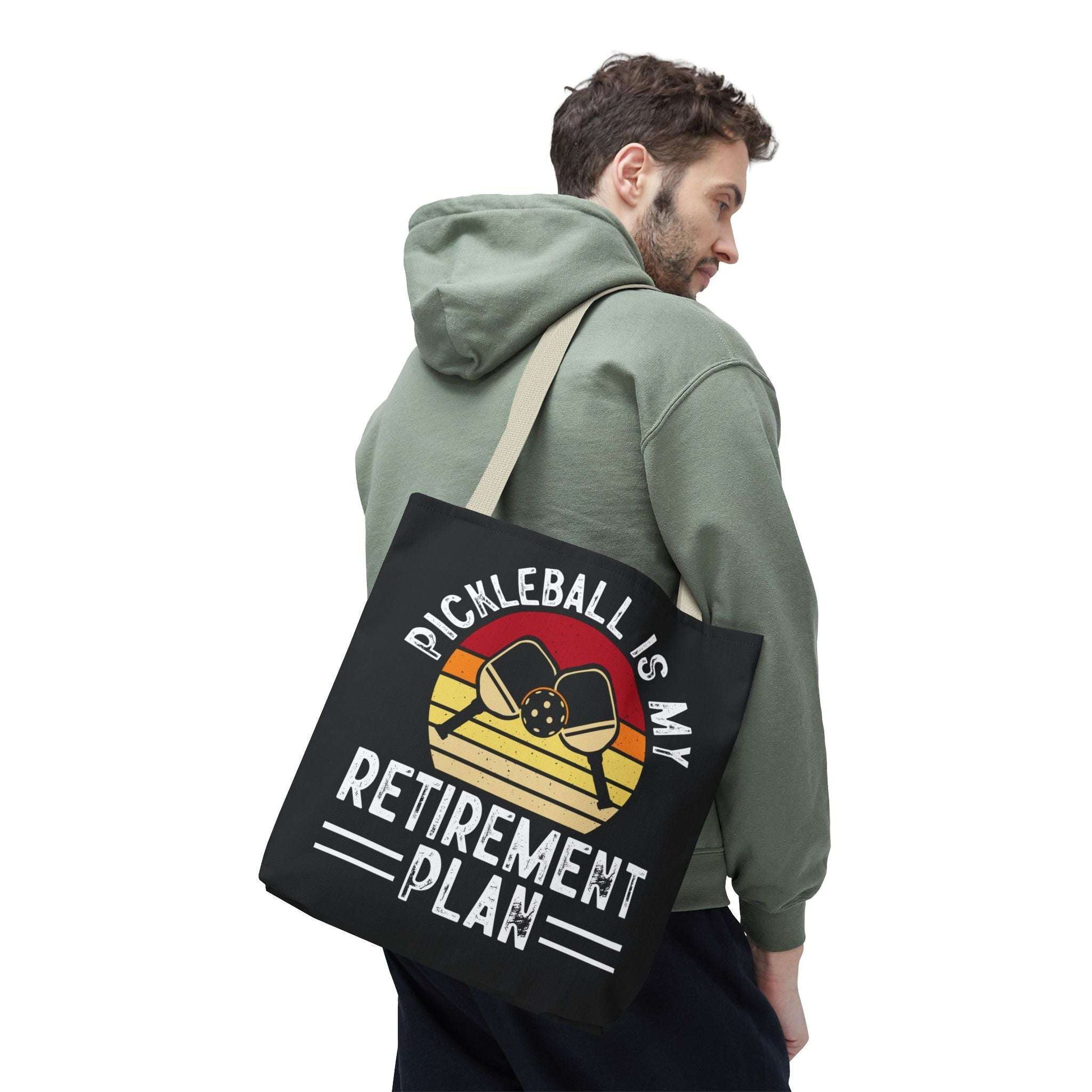 Pickleball Cool Tote Bag - Pickleball Is My Retirement Plan