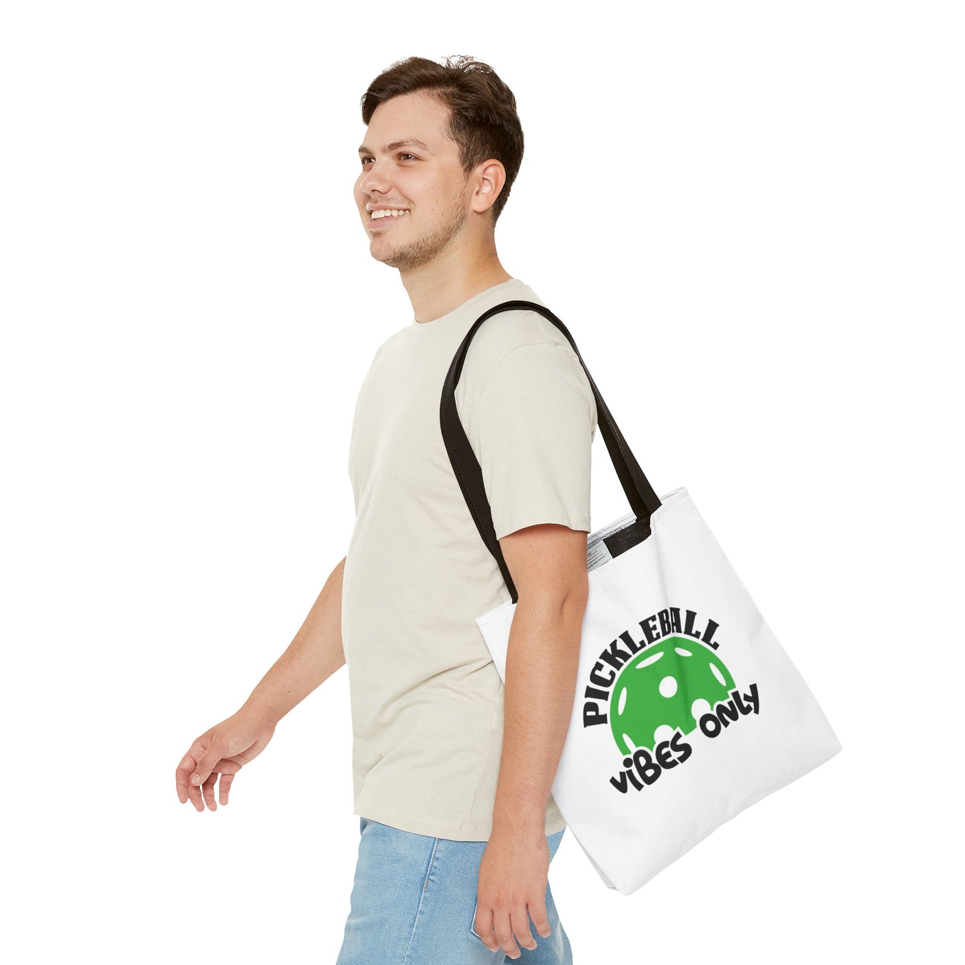 Pickleball Durable Tote Bag - Pickleball Vibes Only