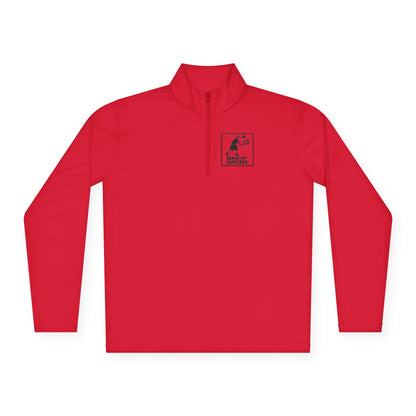 Men's Durable Pickleball Pullover - Serve Up Success Red