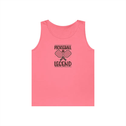 Women's Stylish Pickleball Tank Top - Pickleball Legend Pink