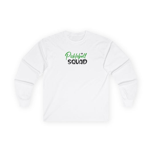 Women's Soft Pickleball Long Sleeves top - Pickleball Squad White