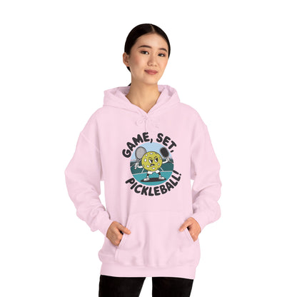 Women's Durable Pickleball Hoodie - Game, Set, Pickleball