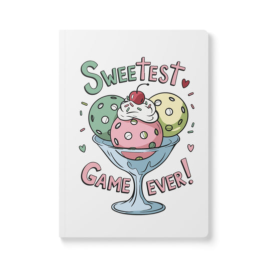 Pickleball Stylish Journal - Sweetest Game Ever