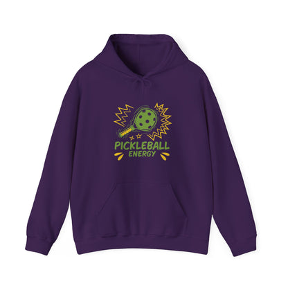 Women's Eye-Catching Pickleball Hoodie - Pickleball Energy