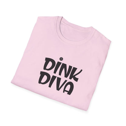 Women's Funny Pickleball T-shirt - Dink Diva