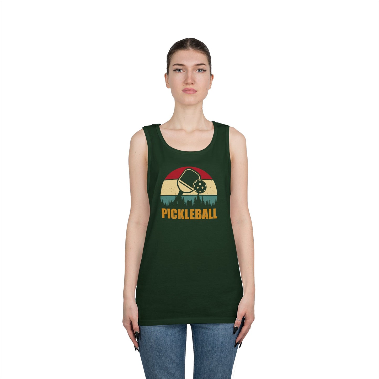 Women's Cool Pickleball Tank Top - Pickleball Retro