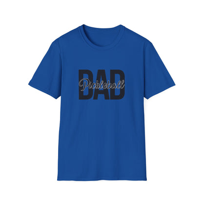Men's Trendy Pickleball T-shirt - Pickleball Dad Royal