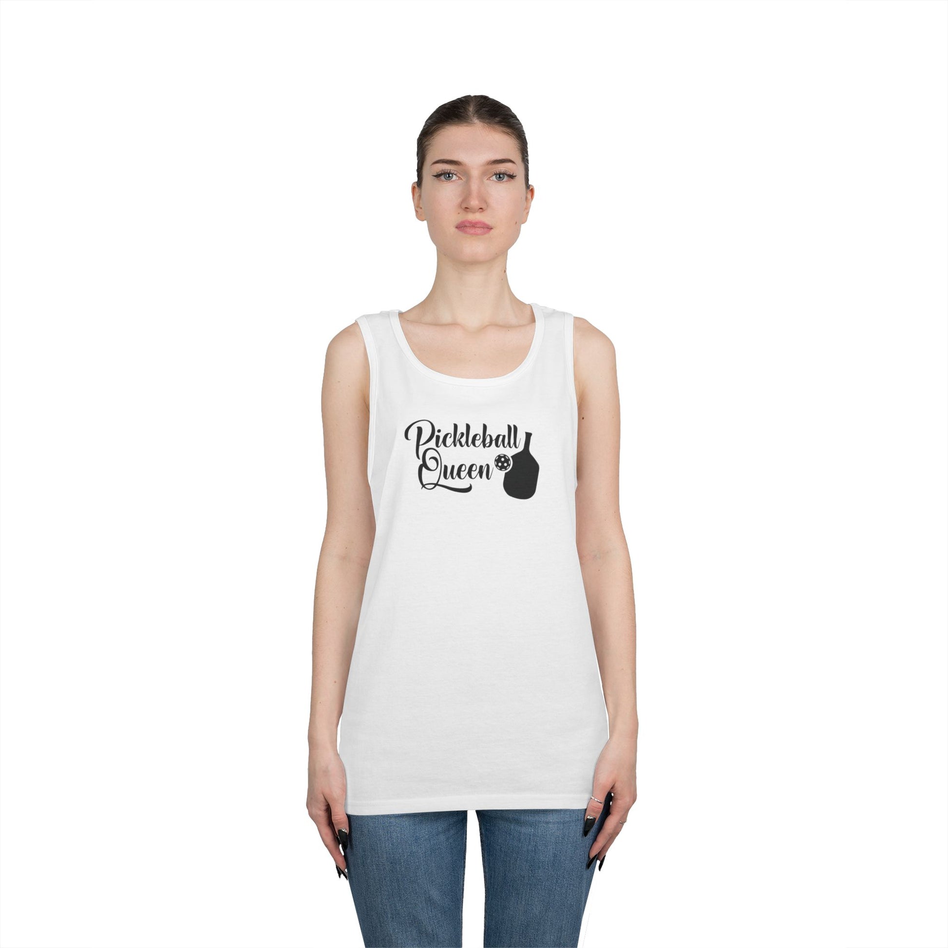 Women's Stylish Pickleball Tank Top - Pickleball Queen