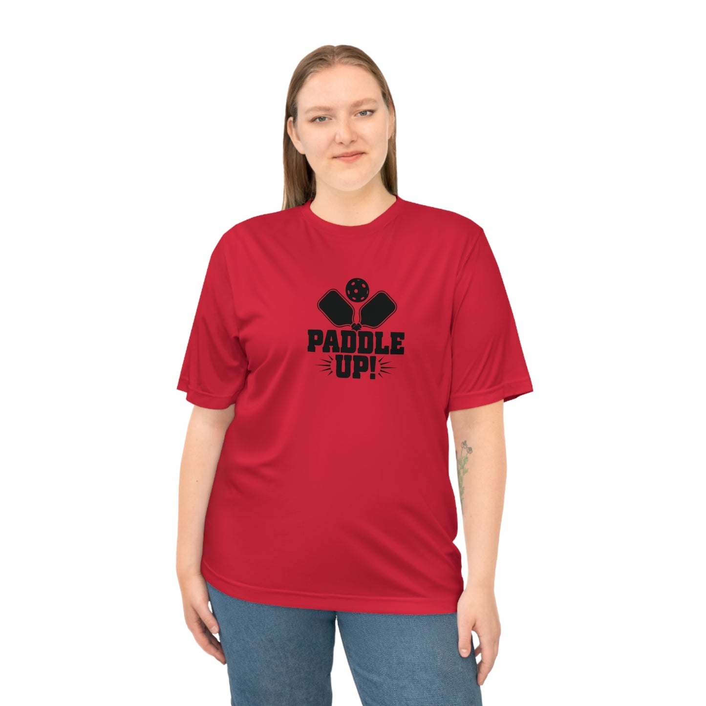 Women's Durable Pickleball T-shirt - Paddle Up