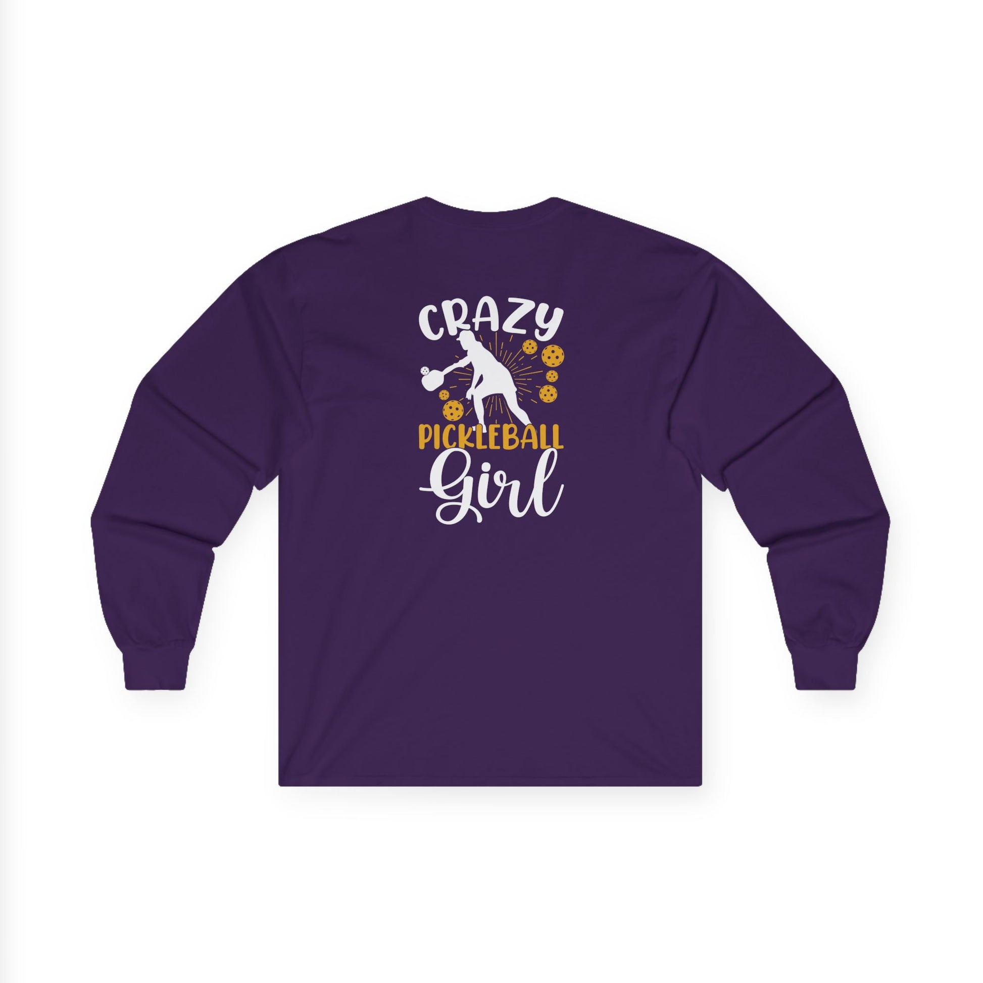 Women's Durable Pickleball Long Sleeves top - Crazy Pickleball Girl