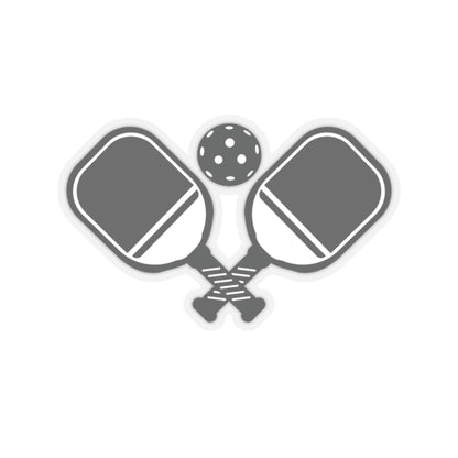 Pickleball Unique Stickers - paddles and ball 2" x 2"