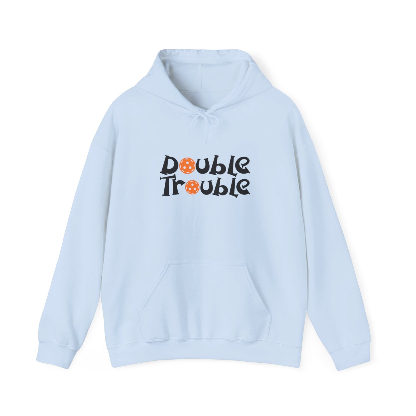 Women's Comfy Pickleball Hoodie - Double Trouble Blue
