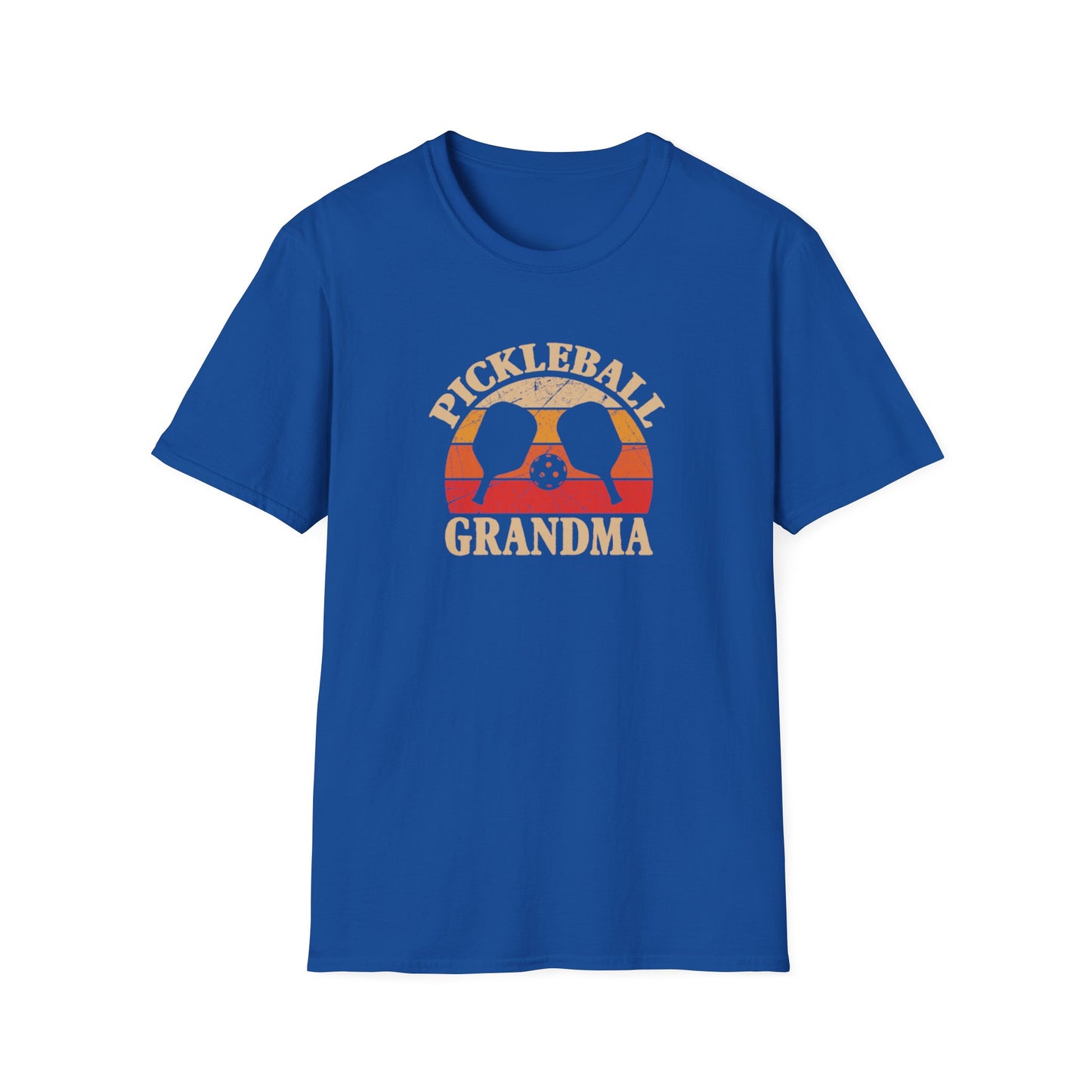 Women's Cool Pickleball T-shirt - Pickleball Grandma Royal