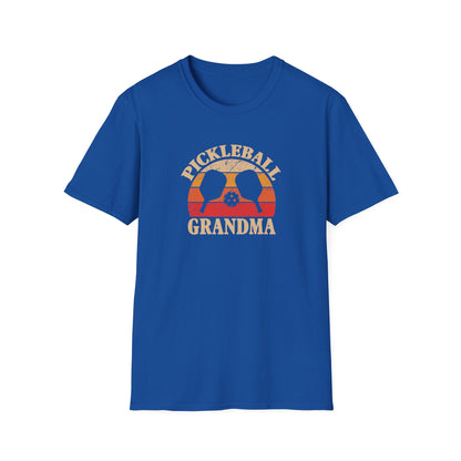 Women's Cool Pickleball T-shirt - Pickleball Grandma Royal