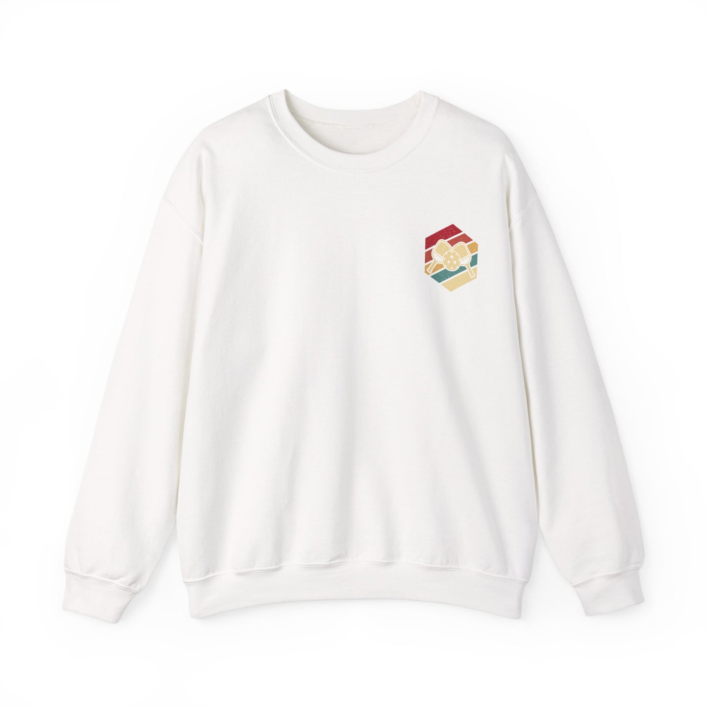 Women's Funny Pickleball Sweatshirt - Pickleball Yall White