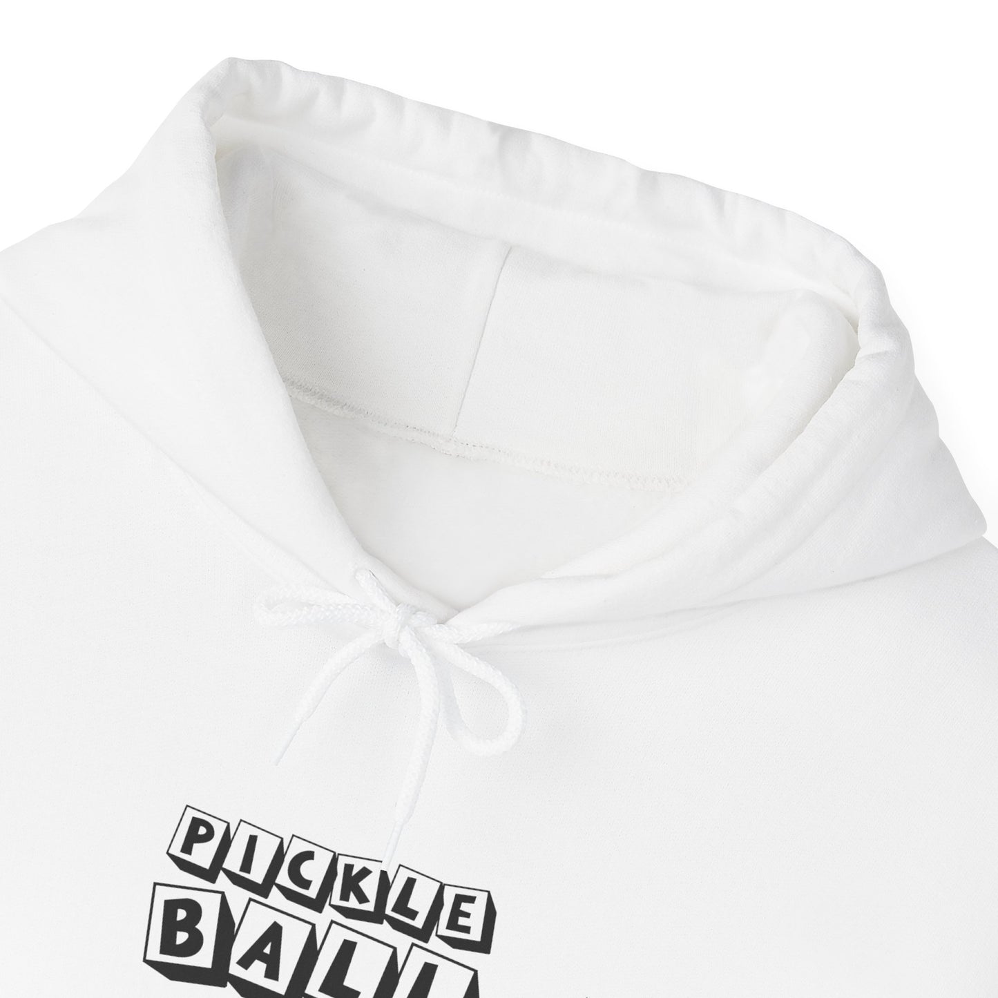 Men's Funny Pickleball Hoodie - Run To Victory, Pickleball Style