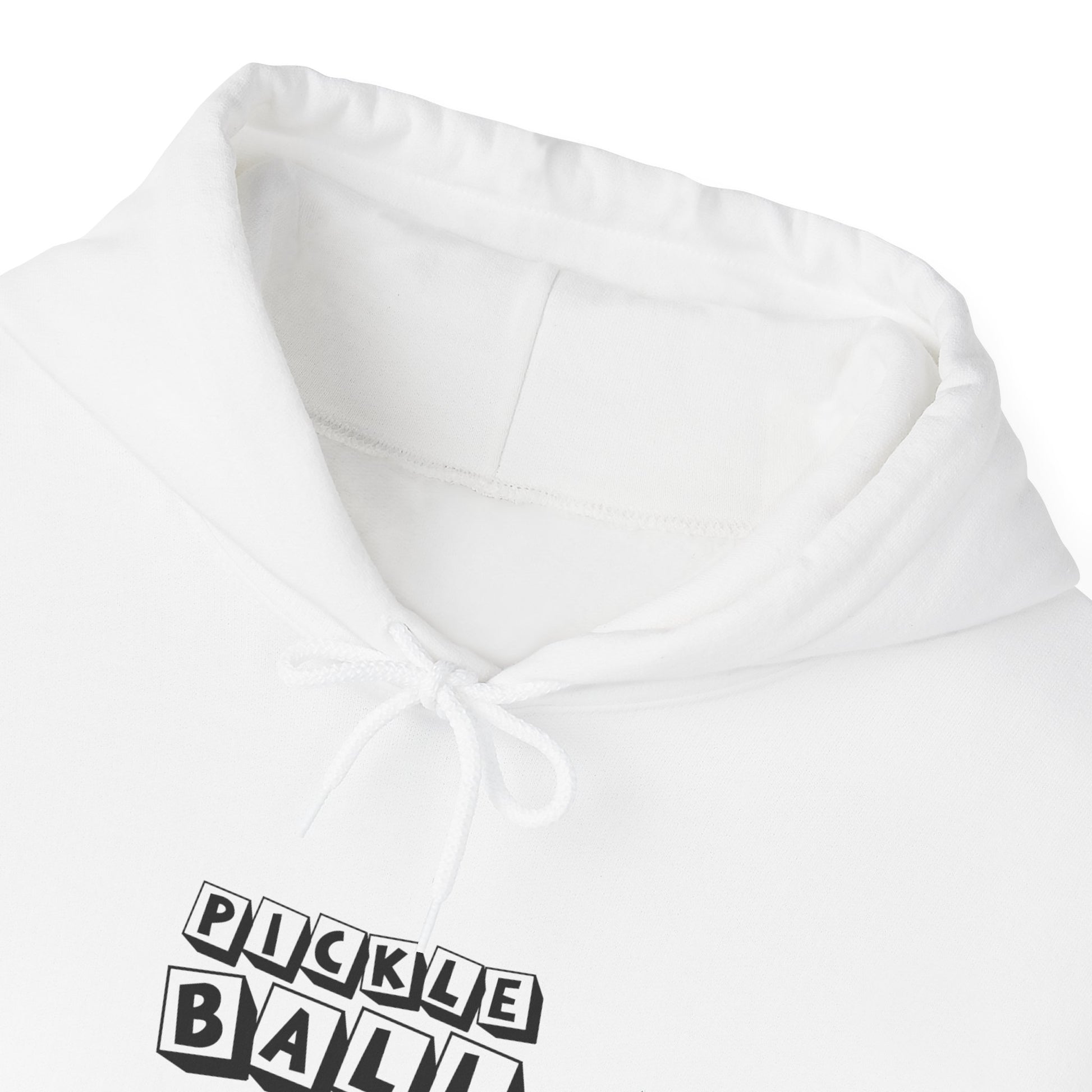 Men's Funny Pickleball Hoodie - Run To Victory, Pickleball Style