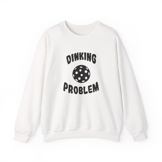 Women's Fun Pickleball Sweatshirt - Dinking Problem S