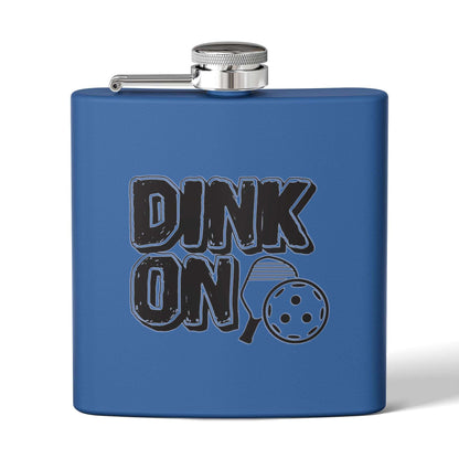 Pickleball Quirky Flask - Dink On