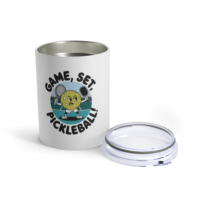 Pickleball Unique Tumbler - Game, Set, Pickleball
