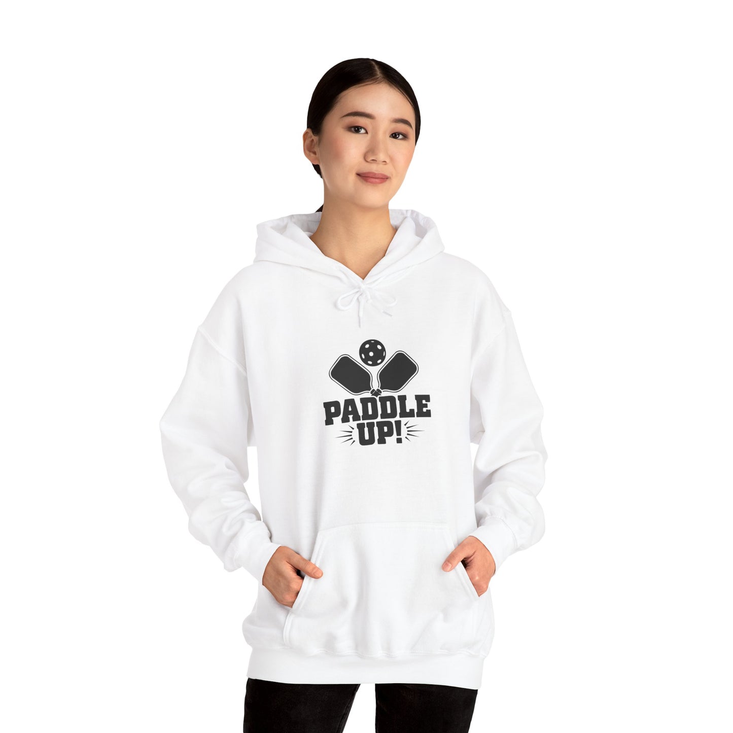 Women's Durable Pickleball Hoodie - Paddle Up