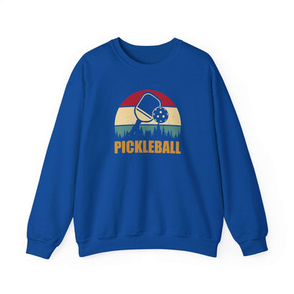 Men's Comfy Pickleball Sweatshirt - Pickleball Retro