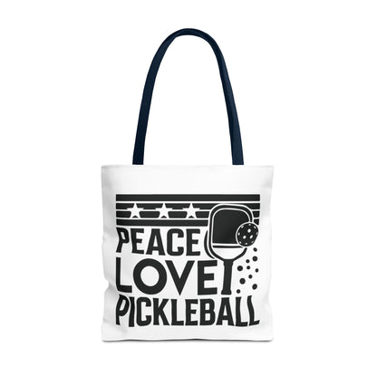 Pickleball Bold Tote Bag - Peace Love Pickleball