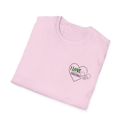 Women's Cute Pickleball T-shirt - Paddle Battle