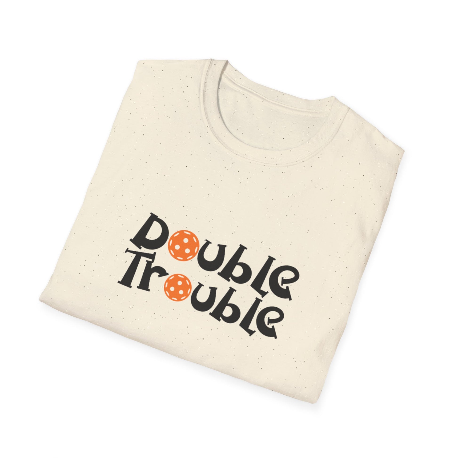 Women's Funny Pickleball T-shirt - Double Trouble