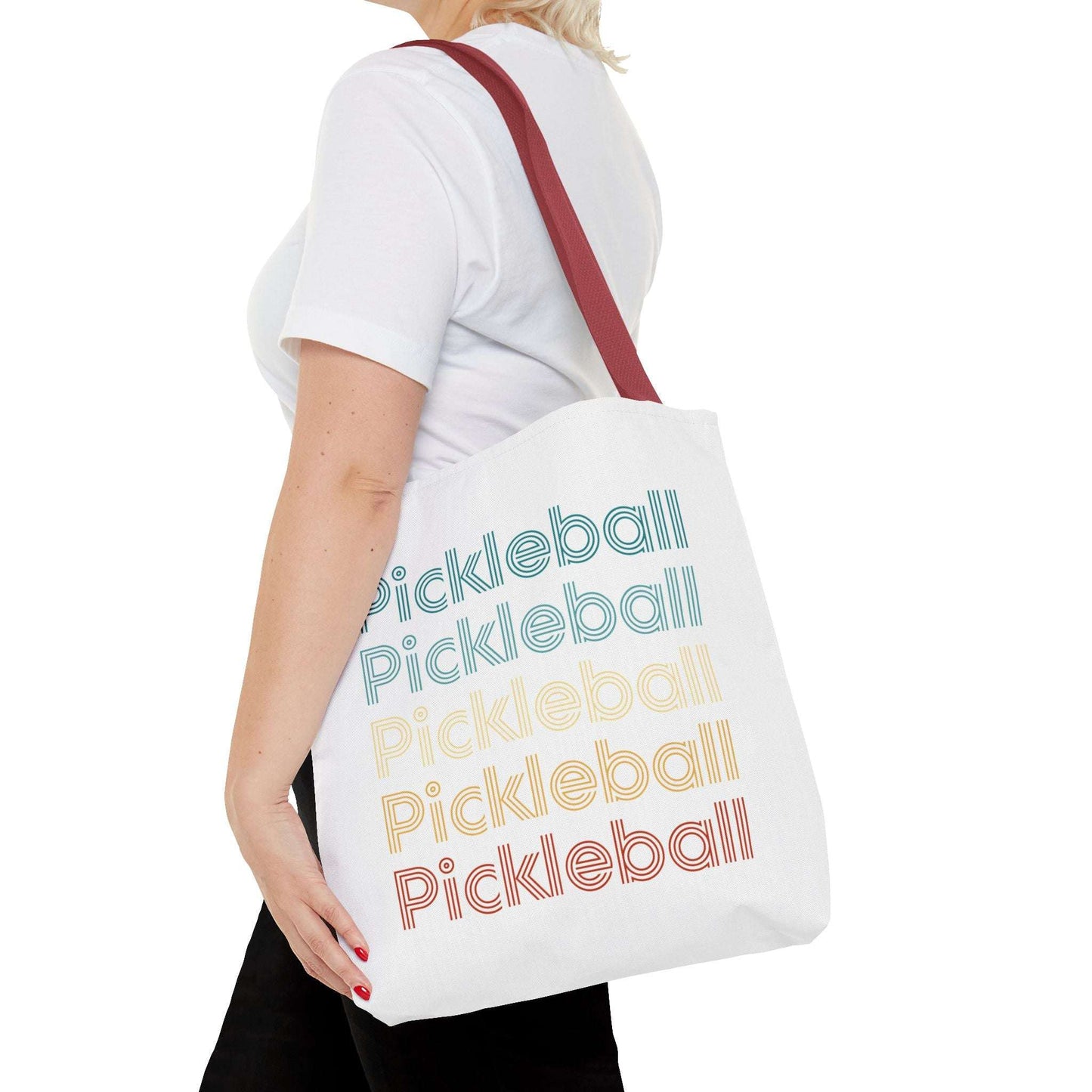 Pickleball Playful Tote Bag - Pickleball Repeat