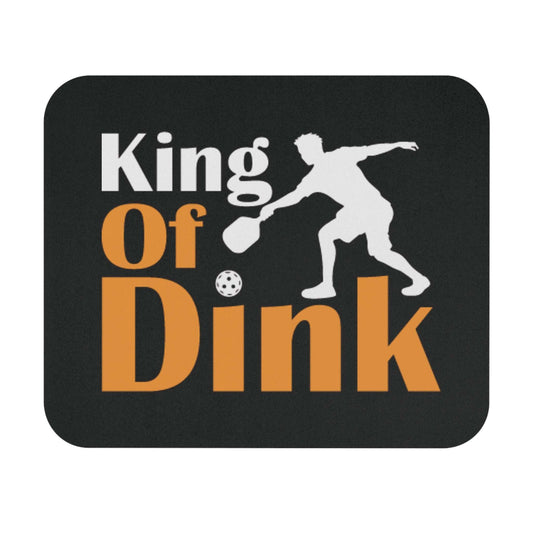 Pickleball Cool Mouse pad - King of Dink Black