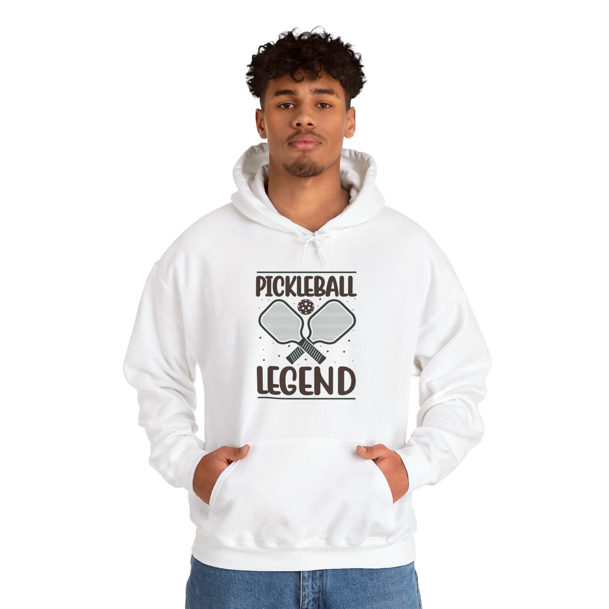 Men's Comfy Pickleball Hoodie - Pickleball Legend