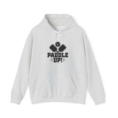Men's Soft Pickleball Hoodie - Paddle Up Gray