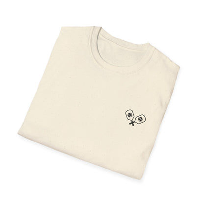 Women's Eye-Catching Pickleball T-shirt - Was That Out Are You Sure?