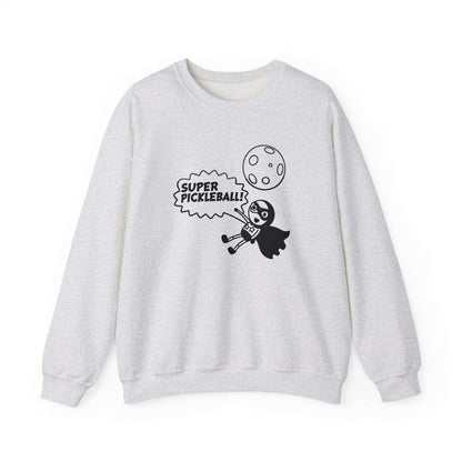 Men's Quirky Pickleball Sweatshirt - Super Pickleball S