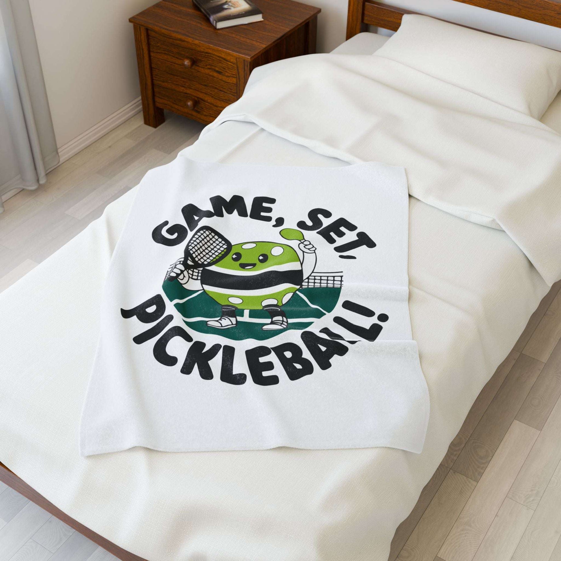 Pickleball Durable Blanket - Game, Set, Pickleball