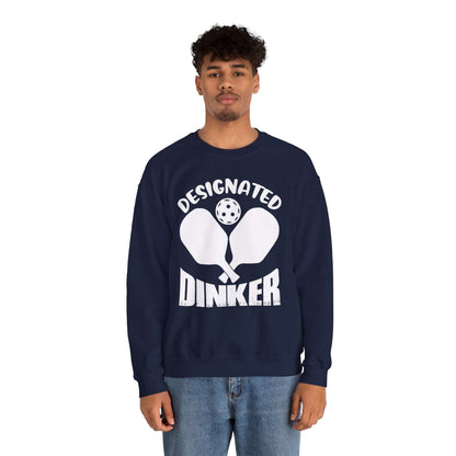 Men's Unique Pickleball Sweatshirt - Designated Dinker